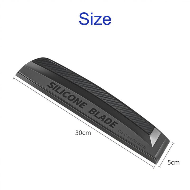 Non-Scratch Soft Silicone Handy Squeegee Car Wrap Tools Water Window Wiper Drying Blade Clean