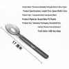 ZISIZ Disposable Food-Grade Plastic Spoon