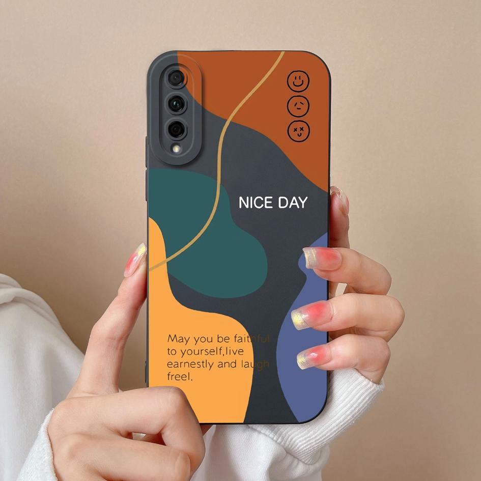 Phone Cover For Huawei P Smart 2021 Y5P Y6P Y7P Y9S Honor 20 Lite 20S Case Check Pattern Matte Soft Silicone Shockproof Phone Bags For Huawei Bumper