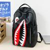 Sac à dos Mode Tendance Marque Sac à dos Femmes Grande Capacité Requin Collégien Sac d'école Femmes Niche Simple Voyage Léger