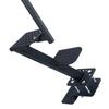 Boat Trailer Step Carbon Steel 2 Steps Anti Slip Universal Trailer Tongue Step with Handle