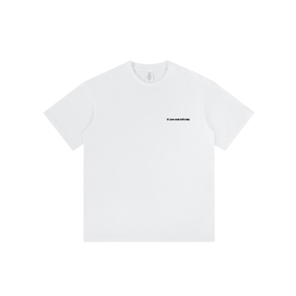 Unisex American Classic Letter Print Loose-Fit Short Sleeve T-Shirt (2024)