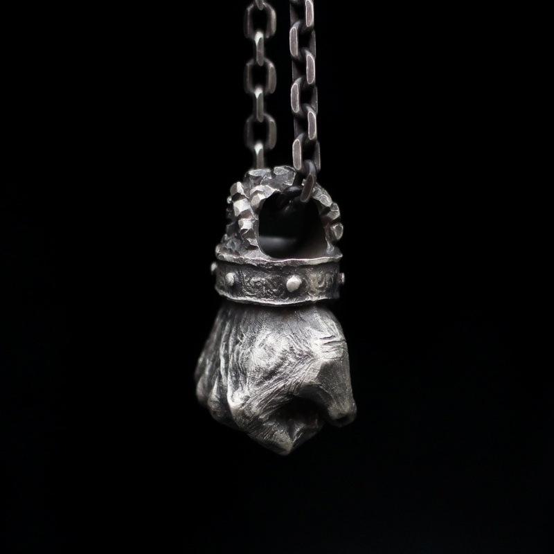 New Brave Fist Power Fist Necklace Punk Rock Hip Hop Fashion