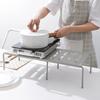 Plastic Space-Saving Kitchen Storage Rack - Punch-Free Cabinet & Sink Organizer