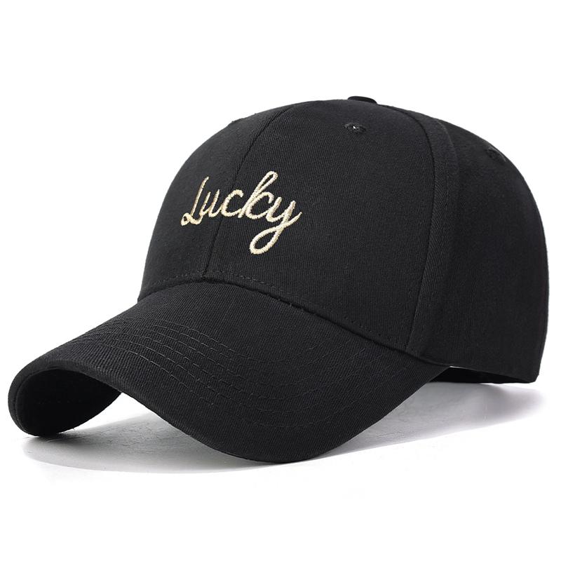Vintage Cotton Letter Embroidered Baseball Cap