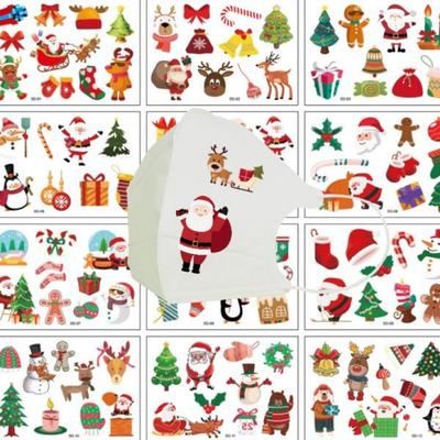 Fashionful Christmas Luminous Tattoo Stickers, 2. Christmas 12 Types - 2 Types