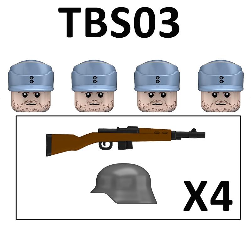 

Військові солдати Другої світової війни, німецькі фігурки, будівельні блоки, камуфляж, армія, піхотний офіцер, капелюх, шолом, зброя, цеглинки, іграшки для дітей