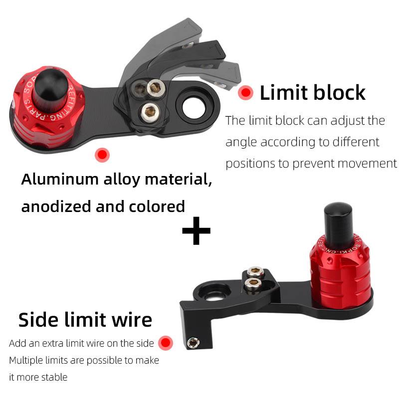 FIT FOR ZONTES 150X 150 X 2026 Motorcycle Handbrake Button with Limiter Brake Switch Parking Assist Button
