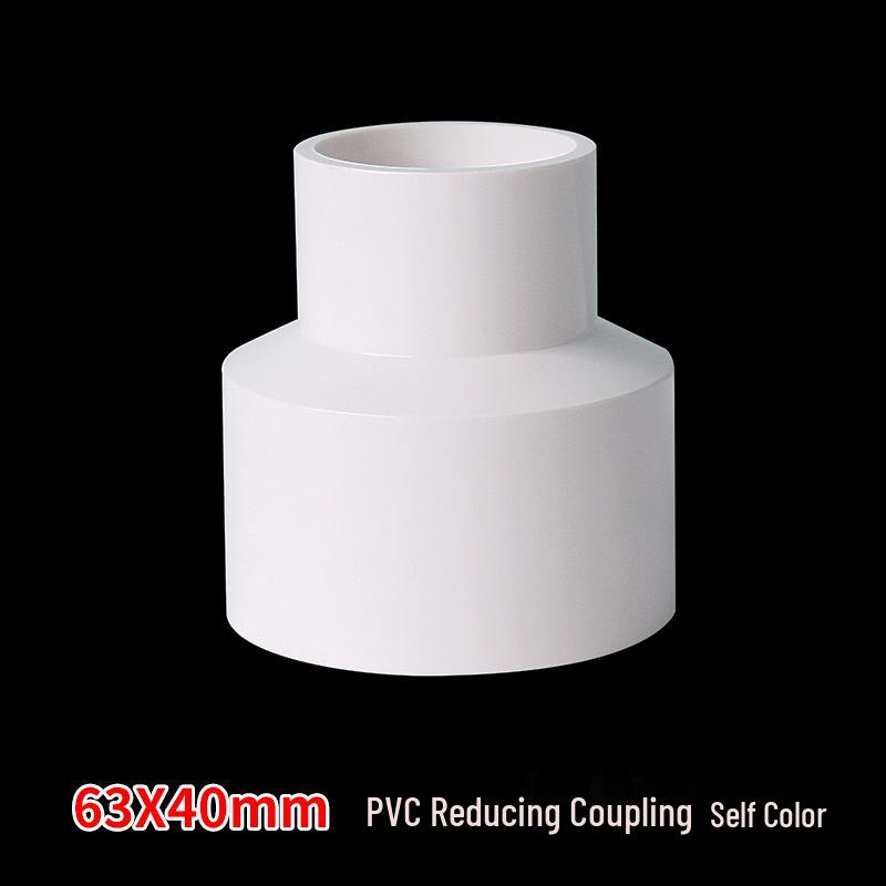 PVC Water Pipe Reducer Connector for Varied Diameters: 20, 25, 32, 40, 50, 63, 75mm