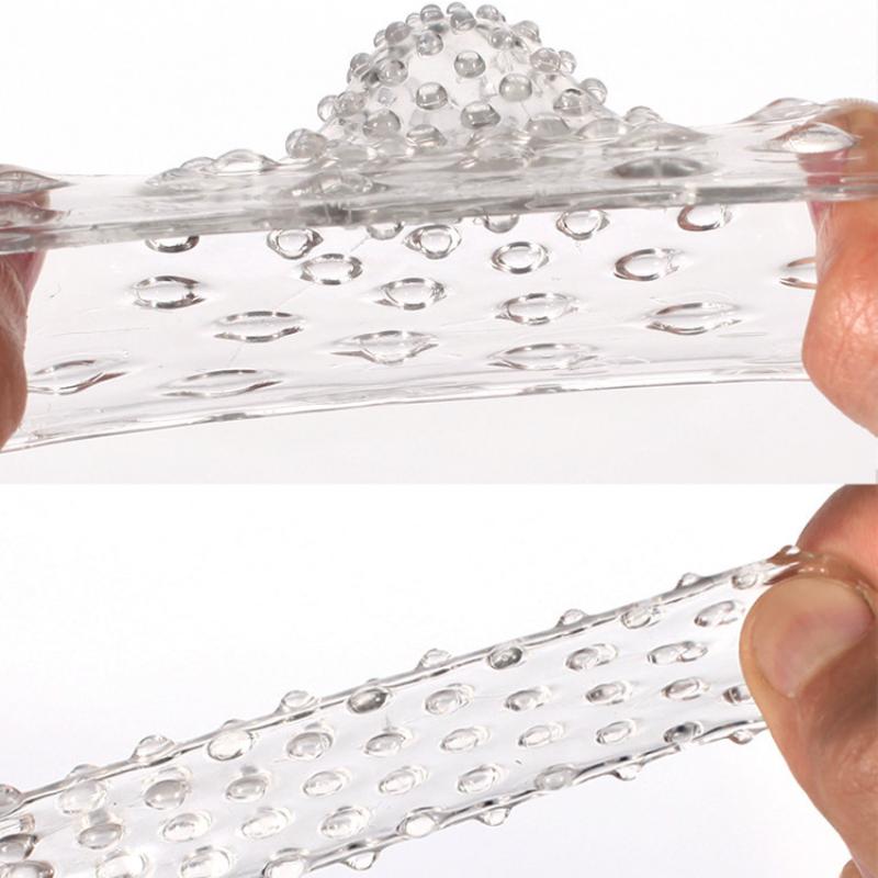 G Point Stimulation Finger Sleeves Clitoris Massage Sex Toys For Women Penis Rings Sex Delay Couples Games Delay Reusable Condom