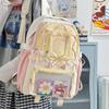 High-value Schoolbag Junior High School Girl Backpack Travel Lightweight New Large-capacity Cute Backpack