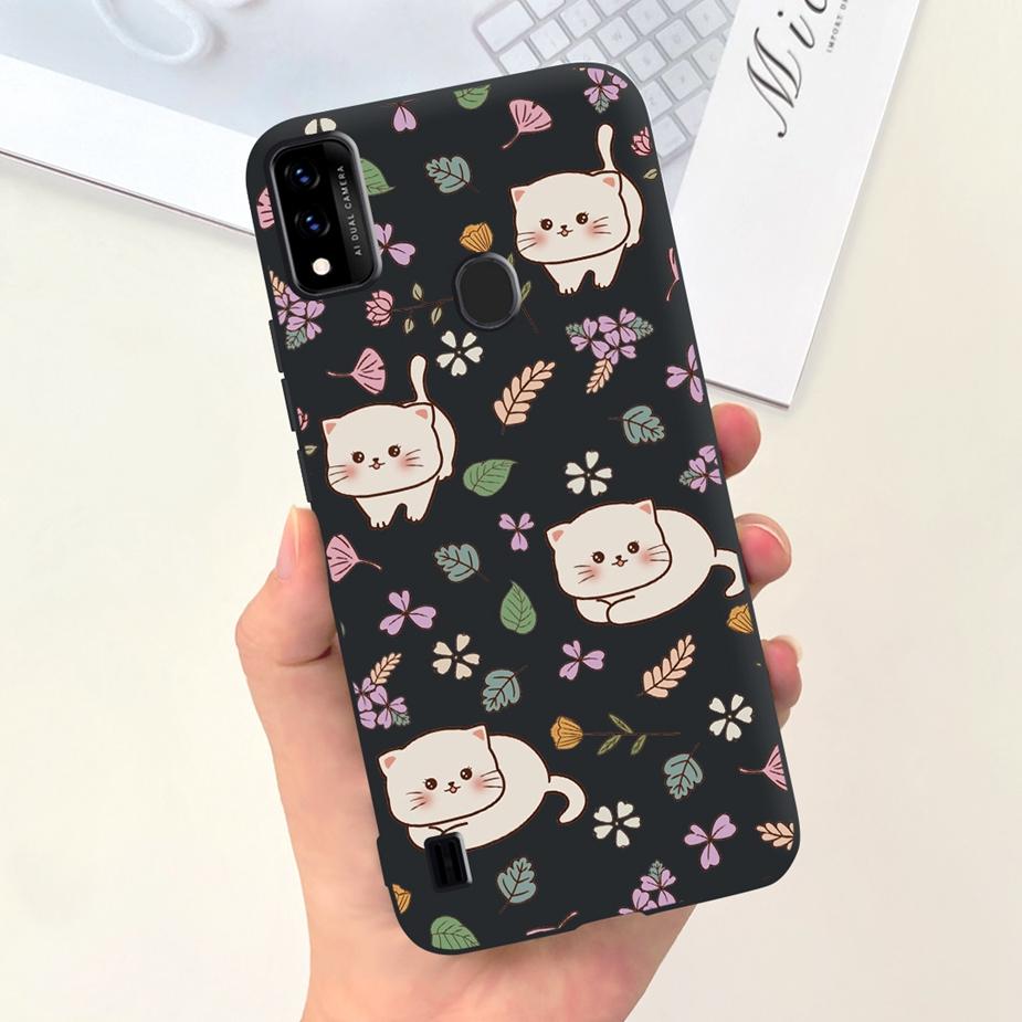 For ZTE Blade A51 Case BladeA71 Cute Astronauts Cartoon Cover Soft TPU Phone Case For ZTE Blade A71 A7030 BladeA51 Fundas Bumper