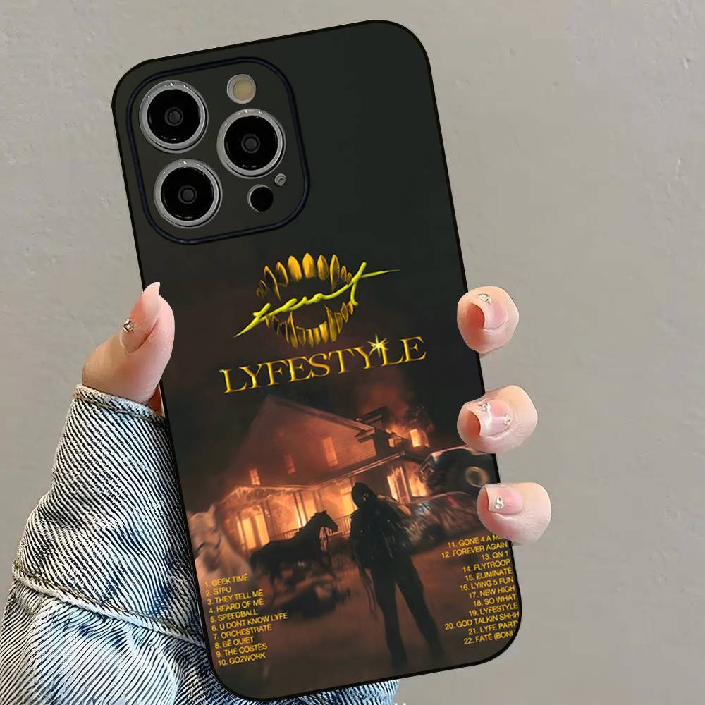 Y-Yeat Lyfestyle Album Handyhülle Für iPhone 16 15 14 13 12 11 PRO MAX PLUS Mini TPU Weiche, Hautfreundliche Hülle
