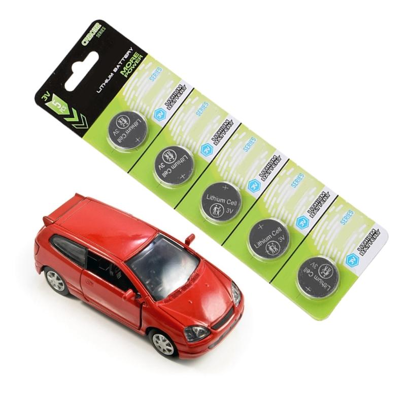 Pack Of 5/10 CR2032 3V Lithium Button Cell Batteries CR2032 Batteries For Watches Toy And Small Electronics Everyday Use