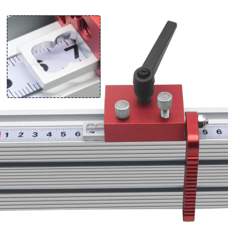1 Peça Ferramenta DIY Para Modificar Marcenaria Calha de Montanha Limite Ferramenta de Mesa para Serra Invertida