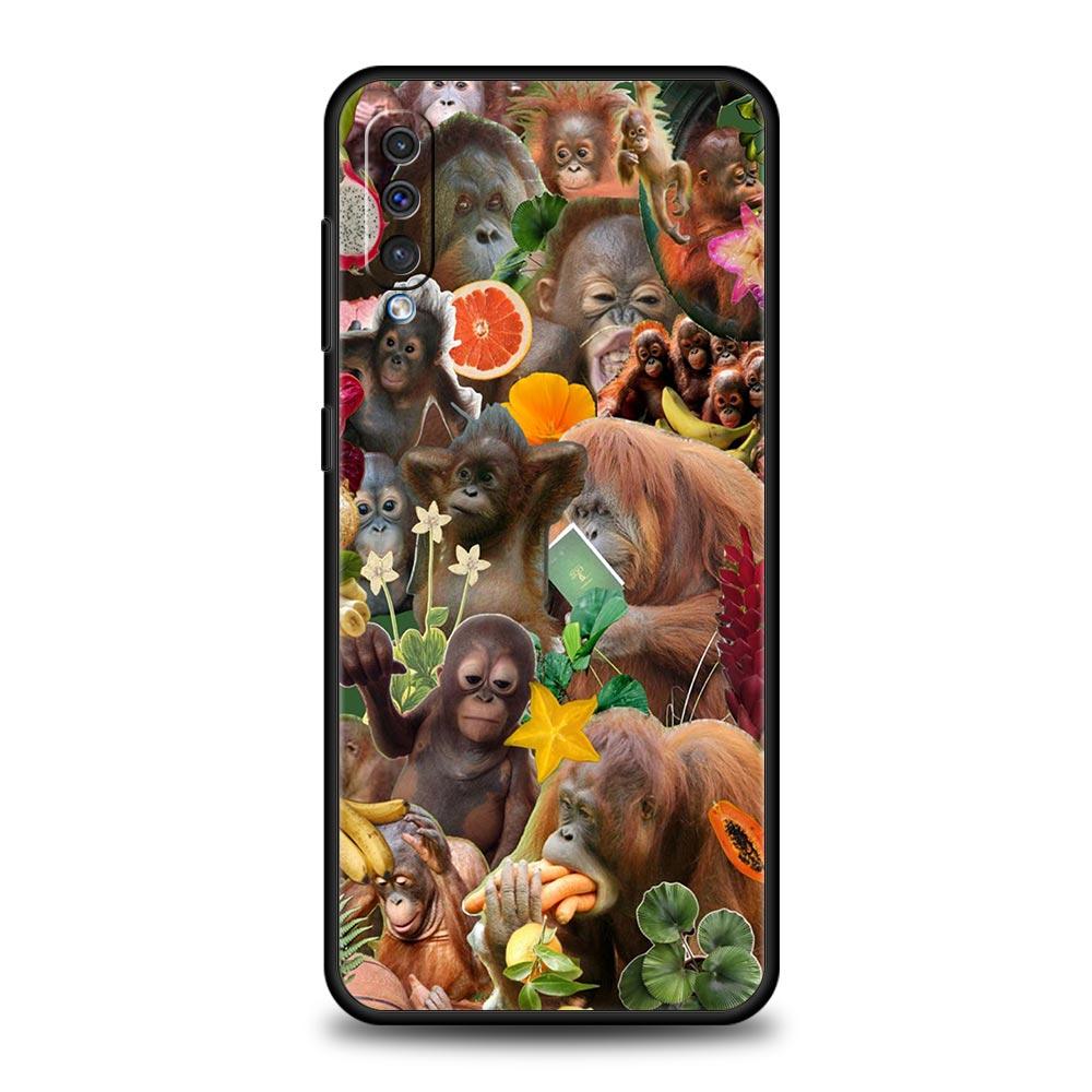 

Monkey Phone Case For Samsung A56 A36 A26 A24 A12 A14 A16 A50 A70 A20E A20S A10S A22 A30 A40 A34 A54 A42 A52 5G A04s A06 Cover Galaxy A04s