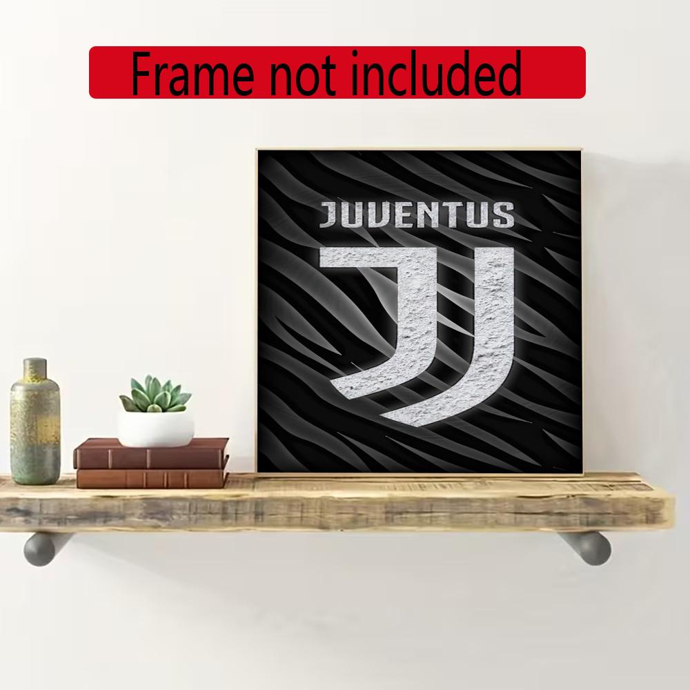 Juventus 5D Round Diamond Painting Kit Diamond Embroidery Painting Rhinestones Mosaic Frameless Handwork Decoration Arts