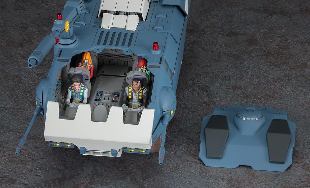 Hasegawa Creator Works Series Crusher Joe Galleon Scale Plastic Model CW23 1/35