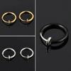 3Pair Creative Fashion Gifts Fakes Nose Lips Ring Spring Clip Hoop Earring Unisex Piercing Septum Accessories Decoration