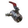 Robinet à boisseau sphérique avec vidange 1 1/2"