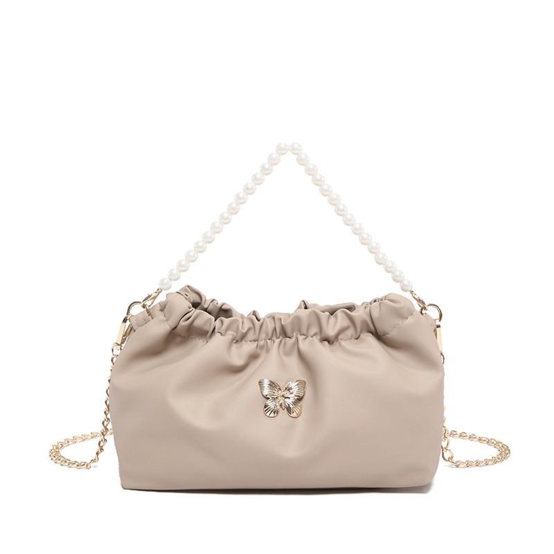 Stylish Individualistic Trendy One Shoulder Bucket Bag For Women With Soft Pu Material