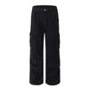 Folding Overalls Men's Straight Loose Cotton Street Casual Pants