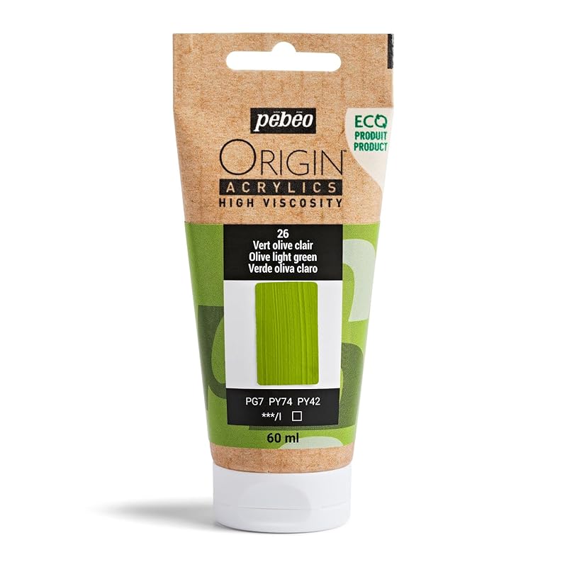 

Pebeo (Pebeo) Made in France Matte (matte) with high viscosity that can retain knife and handwriting water-based acrylic paint ORIGIN Eco design