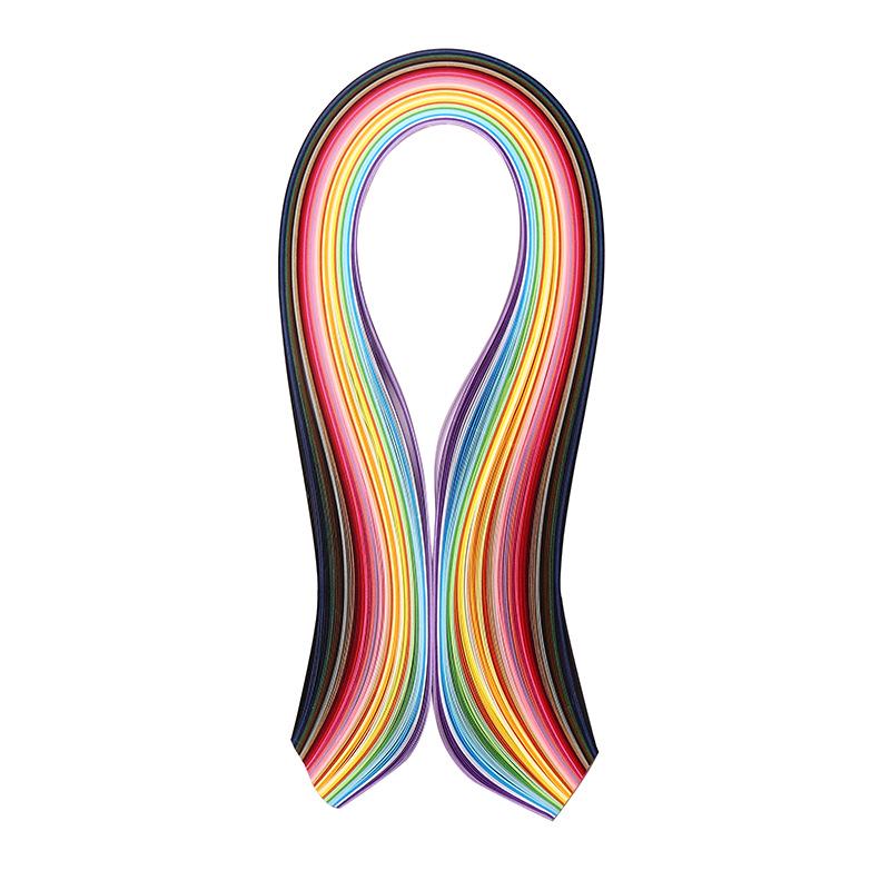 Quilling Paper Strips, 5mm, 26 Colors, 260 Strips - Craft Material