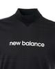Golf Short Sleeve Mock Neck Shirt Quick 6 [New Balance] Men's (Moisture Absorbent, Drying, Stretchy) / 012-5166003 010_Black [LL]