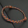 Simple Style Grade A 2mm Thin String Bracelet Unisex Valentine Day Braclet For Couple Handmade Braided Friendship Braslet Joias