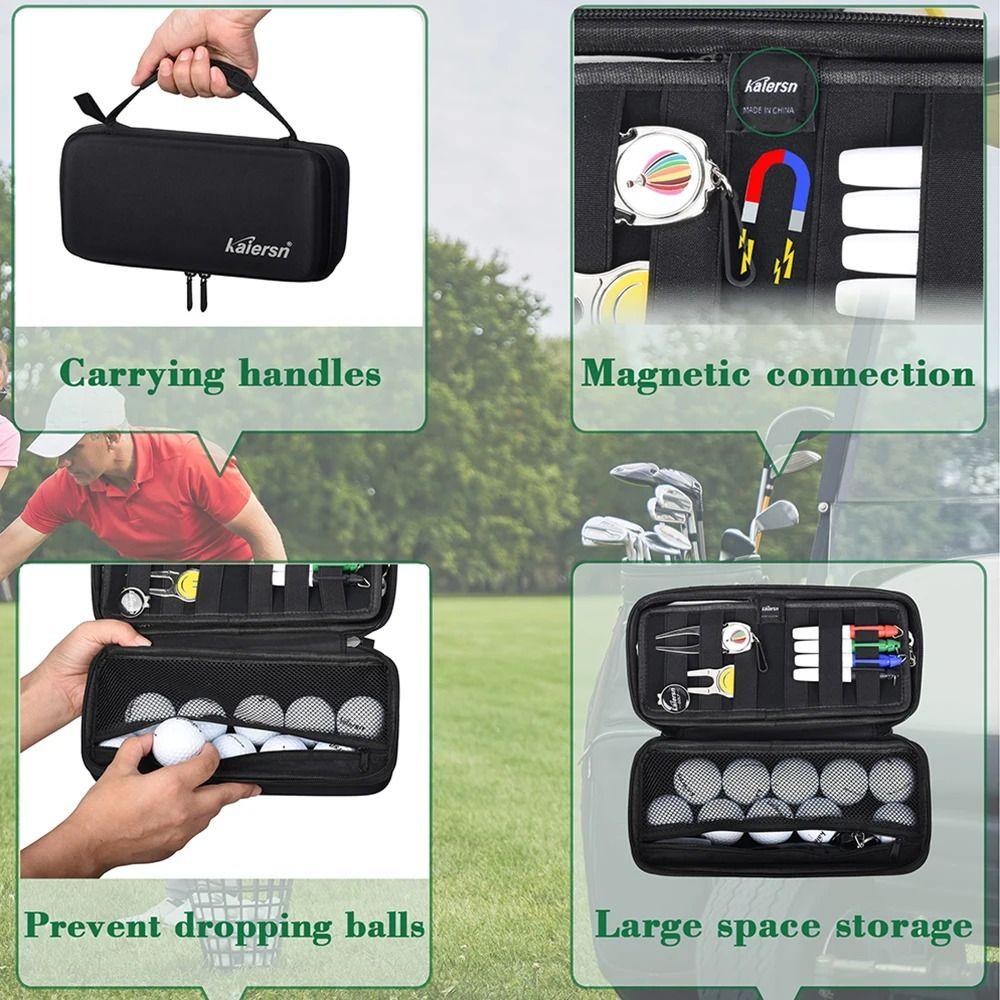 Waterproof Golf Ball Storage Box Shock Absorbant Golf Protective Box Golf Accessory