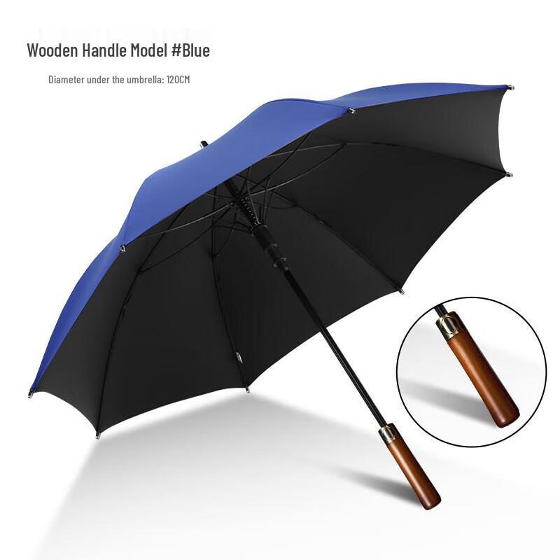 Classic Wooden Handle Golf Umbrella