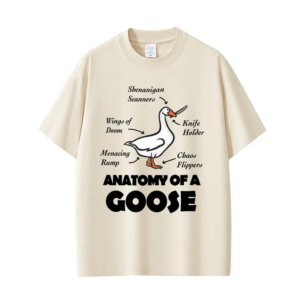 Got Too Silly Goose Funny Meme Graphic T-Shirt Men Women Casual Cotton Vintage Short Sleeve Oversized Tee Shirt StreetwearUnisex