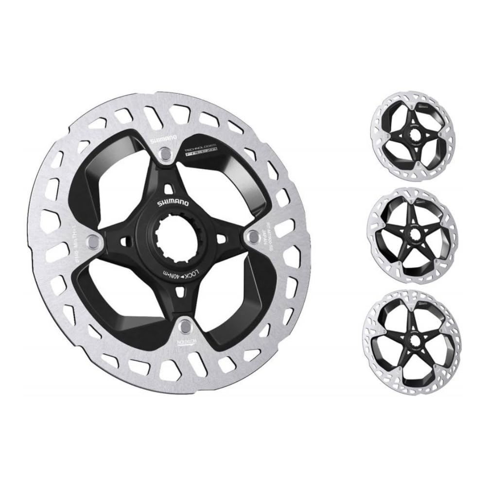

Shimano Disc Center Narrow Включает стопорное кольцо с внутренним Y8K198010 Ротор RT-MT900, 160 мм, Стопор, Тип, Шлицы,