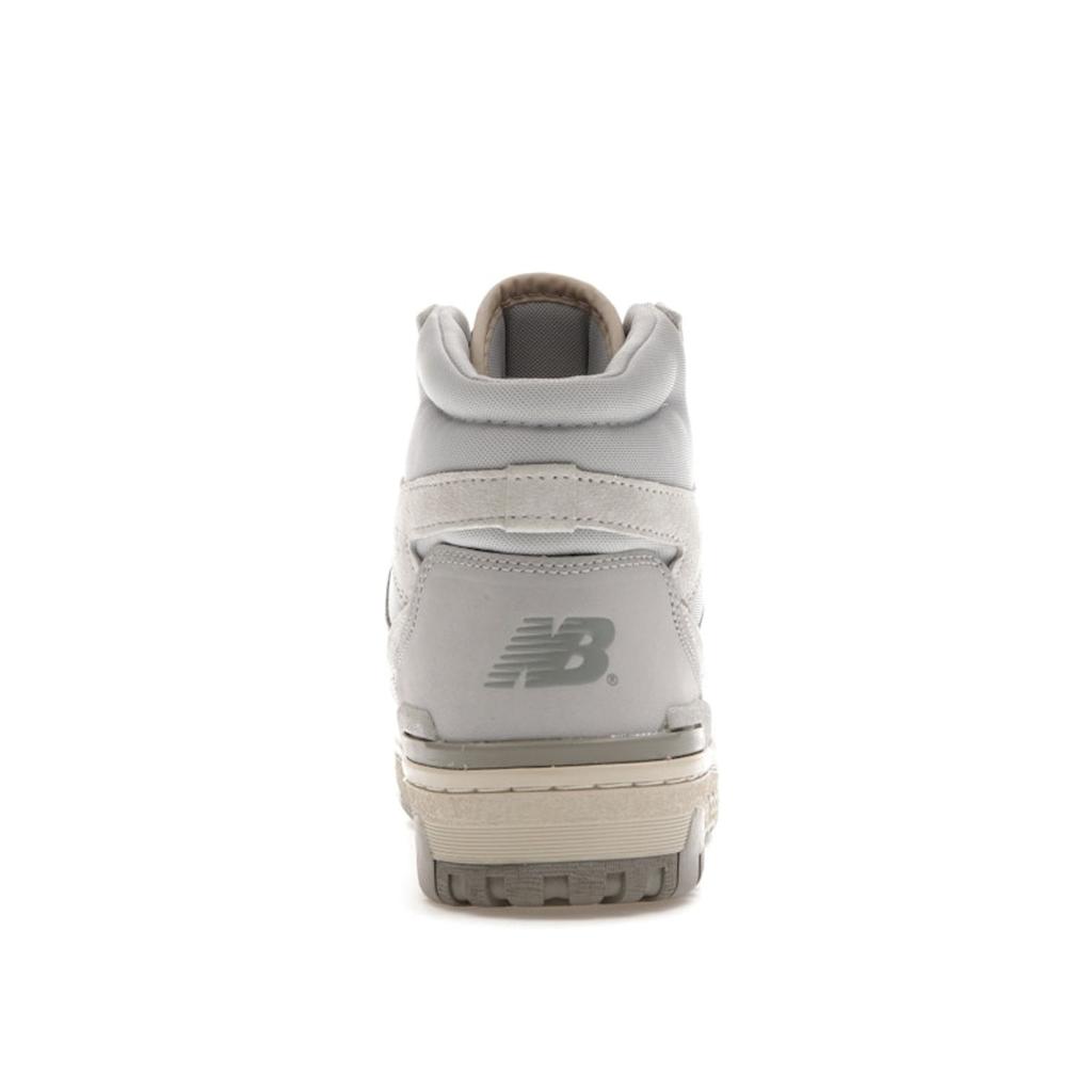 New Balance 650R Light Aluminum Rain Cloud Unisex Sneakers White Marblehead BB650RGG