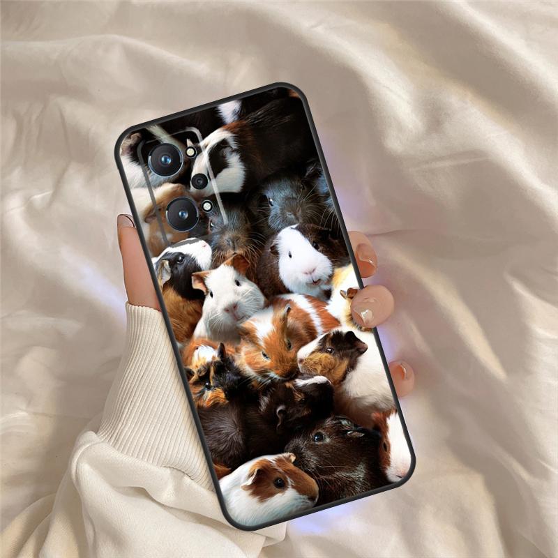 

Hamster Guinea Pig Case For Realme 15 14 11 12 13 Pro Plus C65 C67 C71 C63 C61 C55 C51 C53 C35 C75 GT6 GT7 Pro Realme C51
