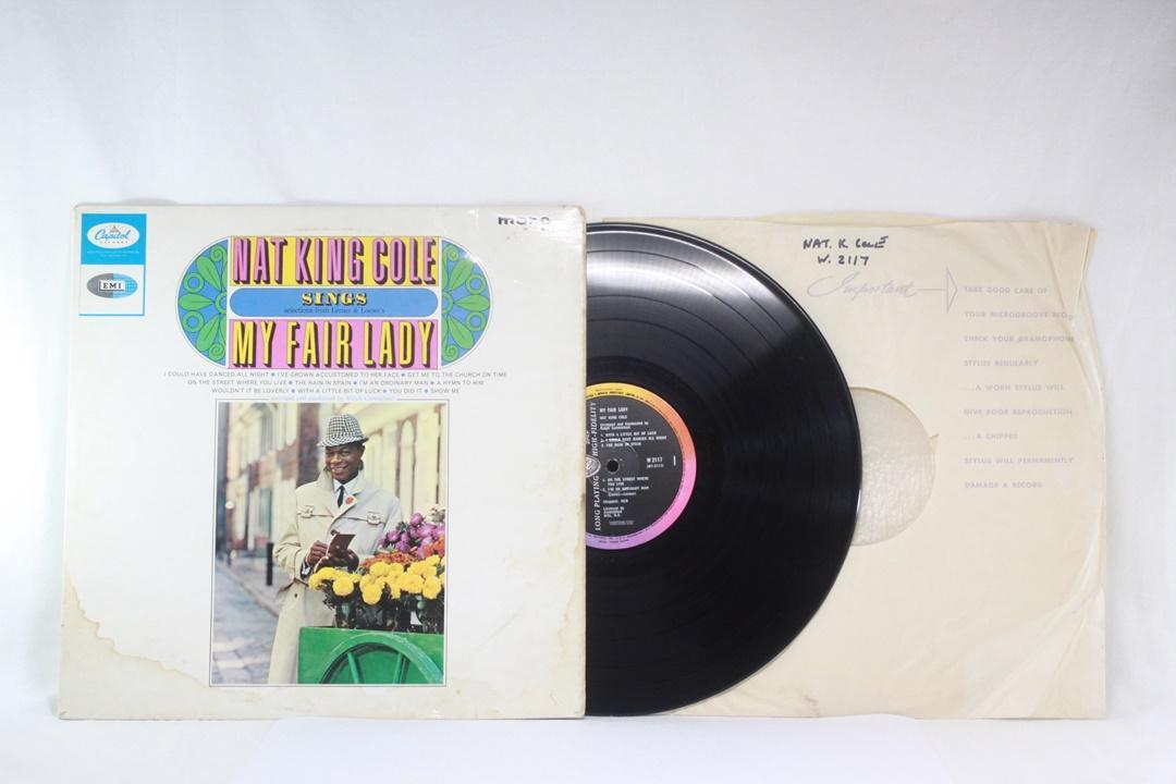 

[USED] Nat King Cole My Fair Lady Double-sided matte 1U UK edition
