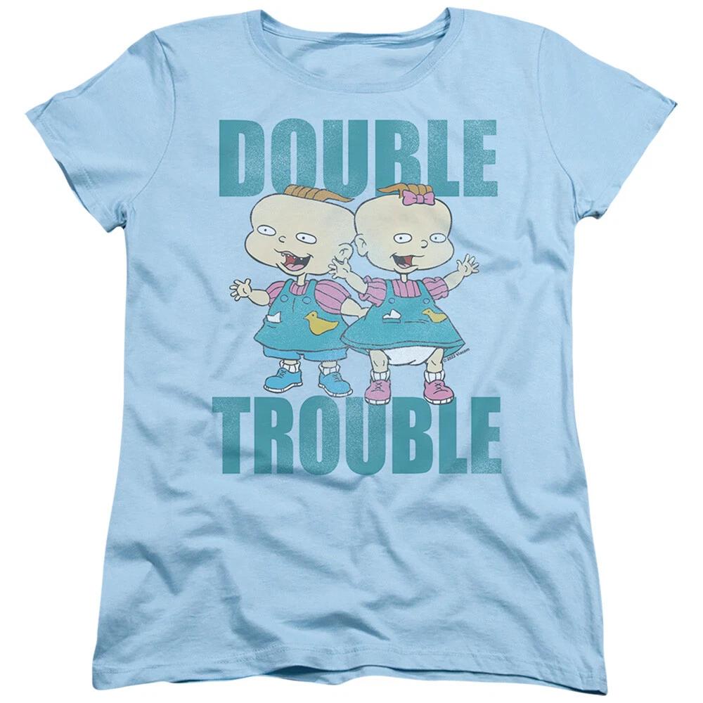 

Женская футболка Rugrats Двойное веселье 4XL