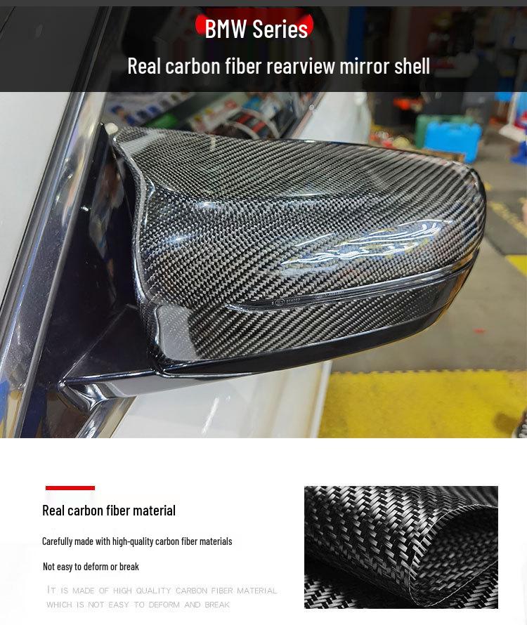 BMW 3 Series G20/G28 Carbon Fiber LHD Side Mirror Cover
