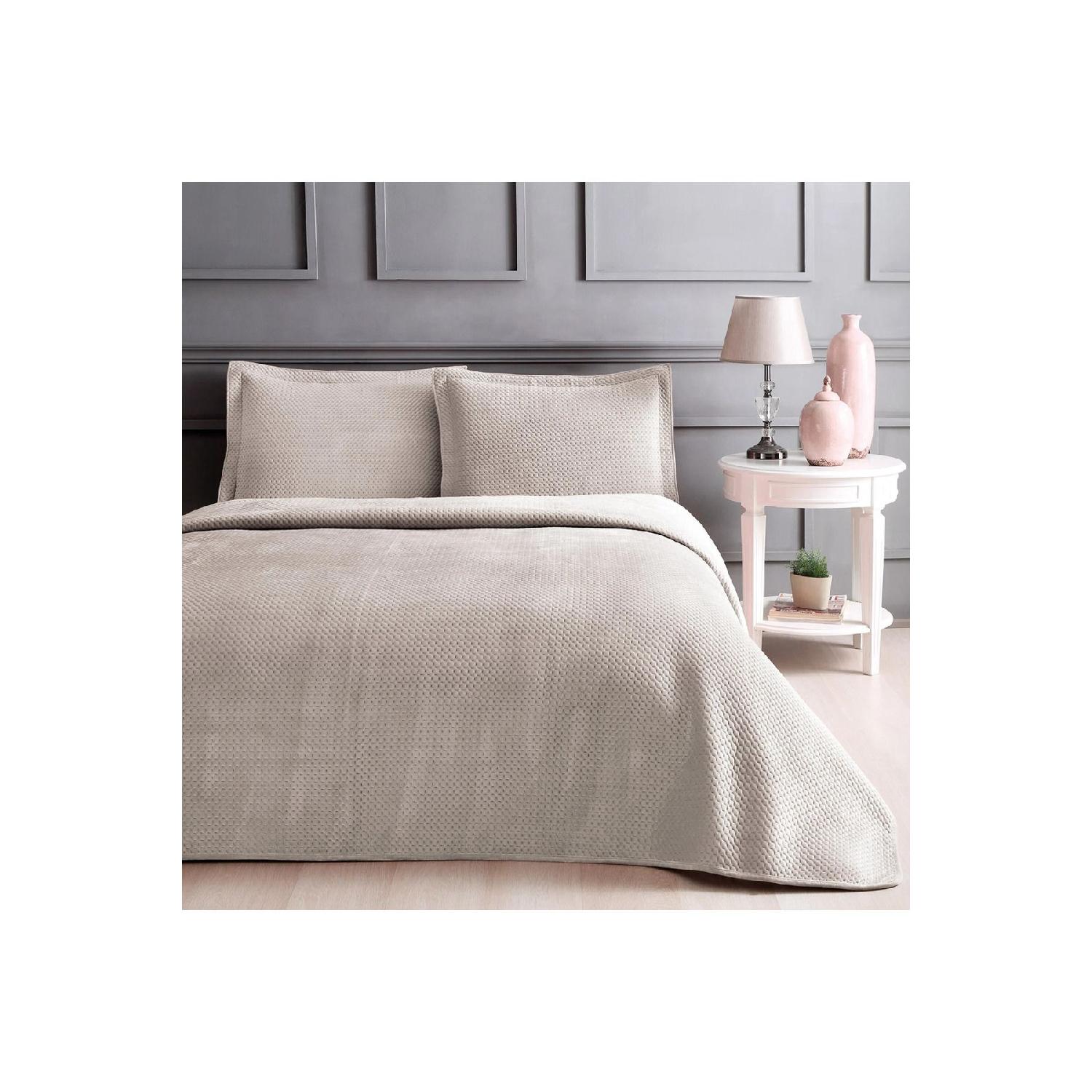 

Glace Double Bedspread Set Beige