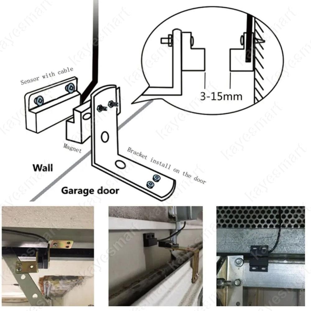 Tuya WiFi/Zigbee Mini Smart Garage Door Opener Controller Module APP Remote Voice Control Work With Alexa Google Assistant Alice