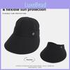 Sun Face Shield Hat With Removable Brim For Outdoor Sun Protection And Breathability