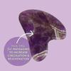 Jade Roller For Face Amethyst Derma Roller And Gua Sha Set For Skincare, Face Roller And Dark Circles Under Eye Treatment