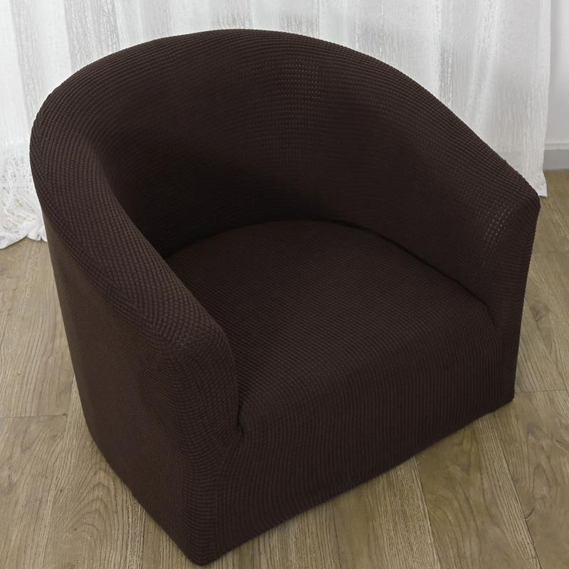 Elastický fleecový potah na sedadlo do skříňky, potah na jednotlivou pohovku, all-inclusive, univerzální, evropský a americký