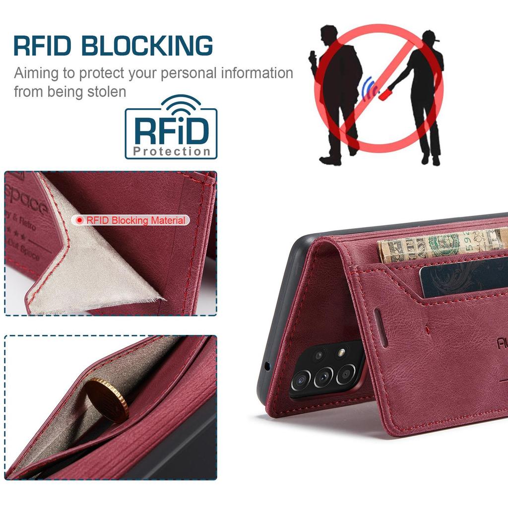 Leather Flip Case for Xiaomi 13 Pro/Redmi Note 12 Pro/Note 11 - Card Holder