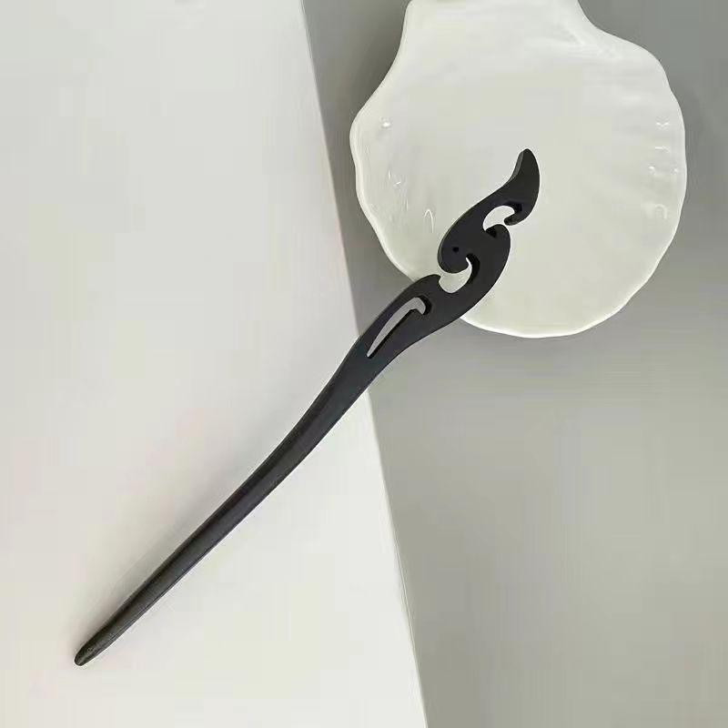 Antique-Style Wooden Hairpins: Chinese Qipao & Hanfu Headdress Accessories, Handmade for Hair Styling
