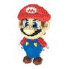 Lustige Super Mario Mikro-Bausteine Skelett Mario Yoshi Luigi Bowser Bros Steine DIY Montagefigur Spielzeug für Kinder Geschenk