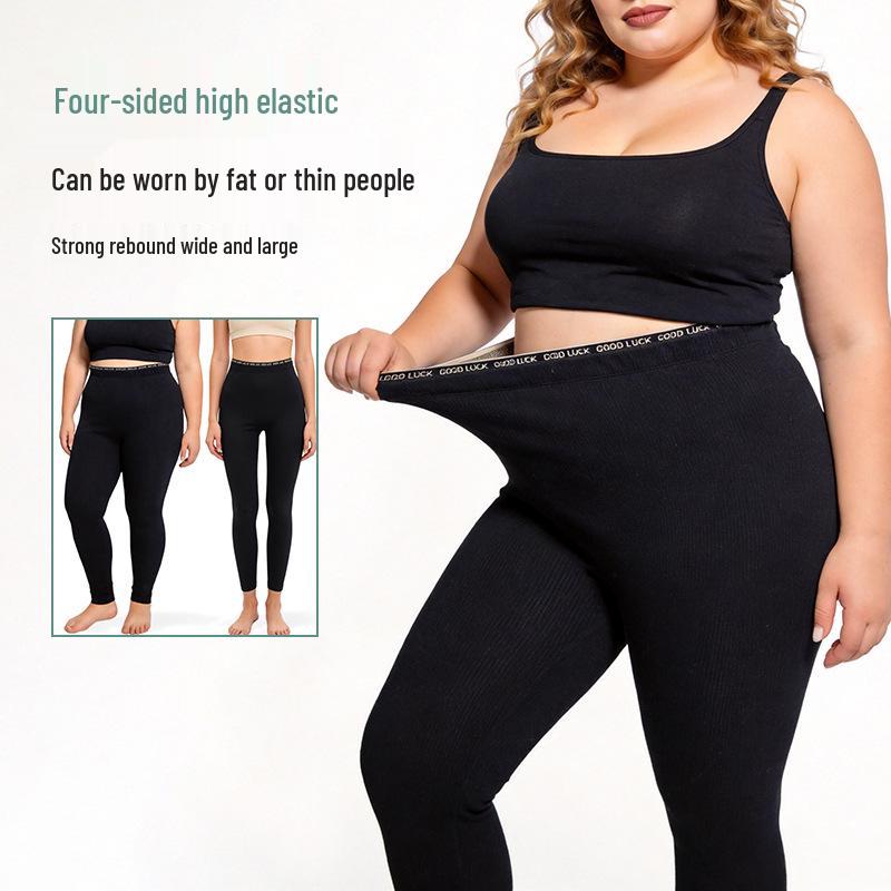 

Women s High-Waisted Ribbed 9-Point Modal Leggings - Spring Style, High-Stretch, Skinny Fit Joggers S / 180g чёрный