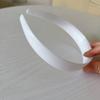 3pcs 20/25/30/40mm White Plastic Headbands Plain No Teeth Head Hoop Band Base for DIY Hair Jewelry Making Headbands Accessories