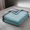 Color Solid Summer Blanket With Soft Filling For Kids And Student Dormitory